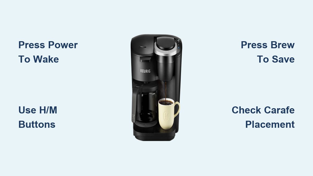 How to Change Time on Keurig Duo