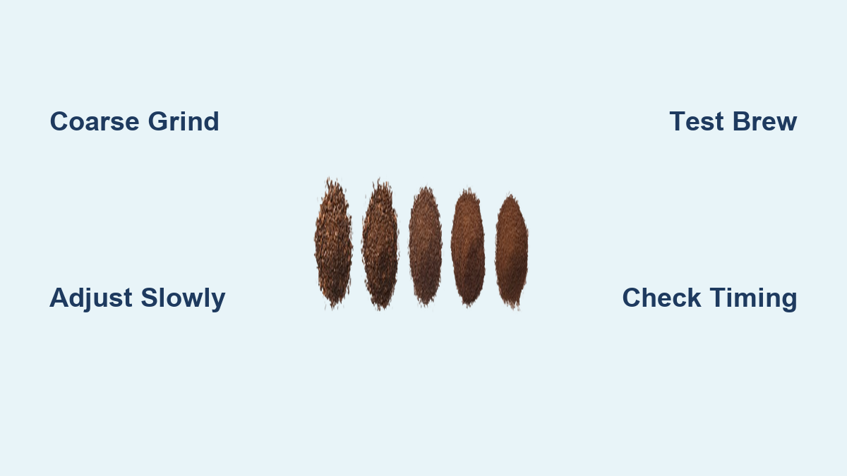How to Fix Bitter Coffee by Adjusting Grind Size